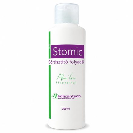 Stomic lemosó folyadék, aloe vera tartalmú bőrtisztító