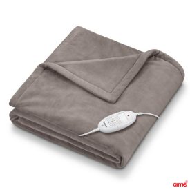   BEURER HD75Nordic fűtött takaró sötétszürke luxus puha felületű