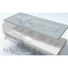 MEMOMED (10+4cm) felfekvés elleni gondozó matrac incontinentia huzatban 130 kg-ig